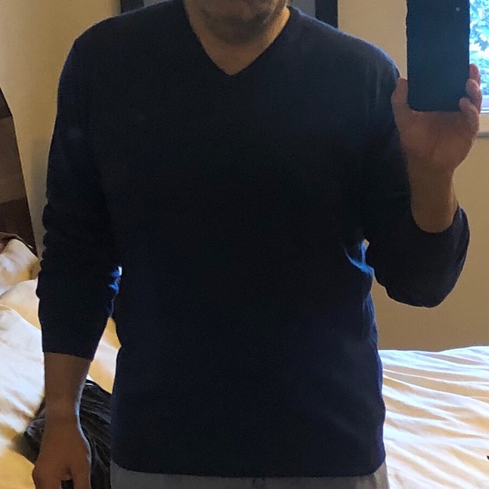 French long sleeve sweater.
